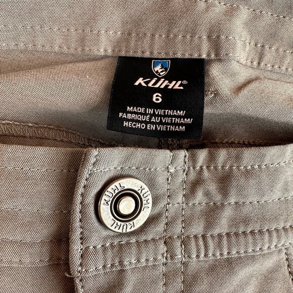 Kuhl Women's Grey Trekr Kapri Pants Size 6 - Picture 4 of 8